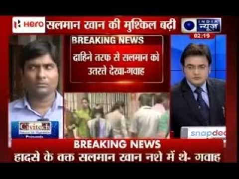 Salman Khan appeared to be driving, says witness in hit-and-run case