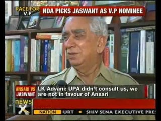 I am humbled to be NDA candidate: Jaswant Singh - NewsX