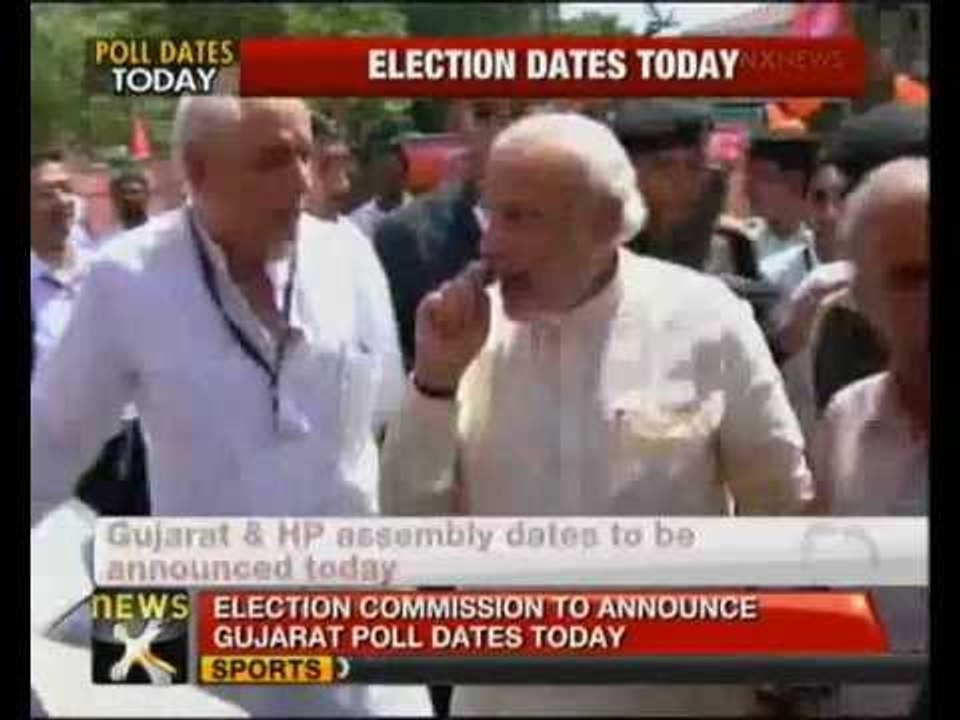 Gujarat, HP assembly election dates to be announced today - NewsX