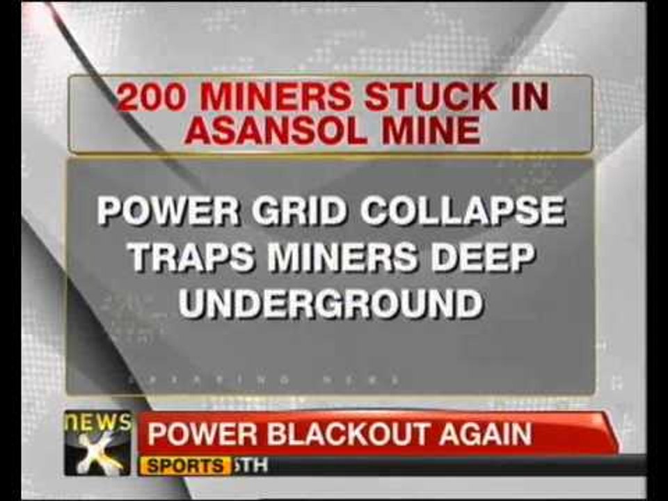 Grid failure: 200 Miners trapped underground in West Bengal - NewsX