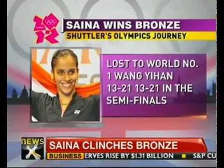 India @ Olympics: Saina bags bronze after injured Wang bows out - NewsX