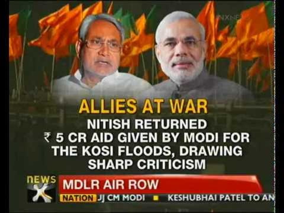 Don't project Modi as PM: Nitish Kumar to BJP - NewsX