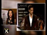 Sidhartha Mallya makes his ramp debut at the Lakme Fashion week - NewsX