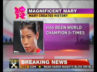 Mary Kom boxes her way into Olympic semifinals - NewsX