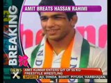 India @ Olympics: Wrestler Amit Kumar storms into quarter-final - NewsX