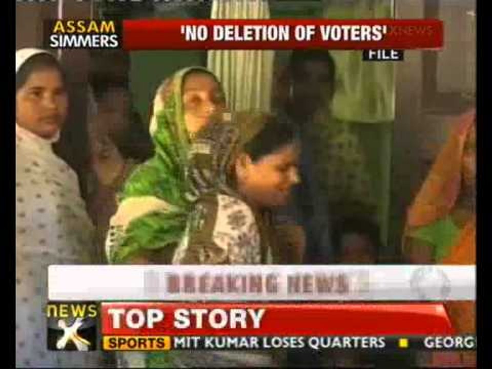 Can't delete Assam voters on religious, linguistic basis: Centre to SC - NewsX