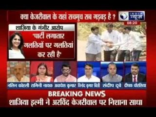 Tonight with Deepak Chaurasia: Shazia Ilmi resigns from AAP