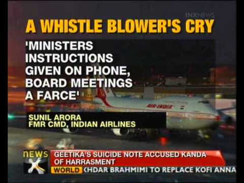 Praful Patel, aide sunk Air India: Former IA Chief - NewsX