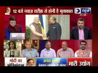 Issues to be discussed on talk with Nawaz Shariff and Narendra Modi in 35 minutes