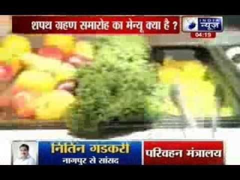 Narendra Modi's Swearing-In Ceremony's Menu