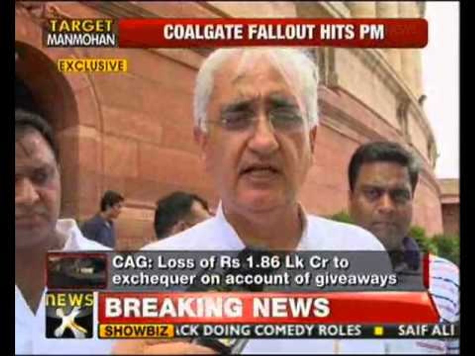 Salman Khurshid expresses sadness over Parliament adjournment - NewsX