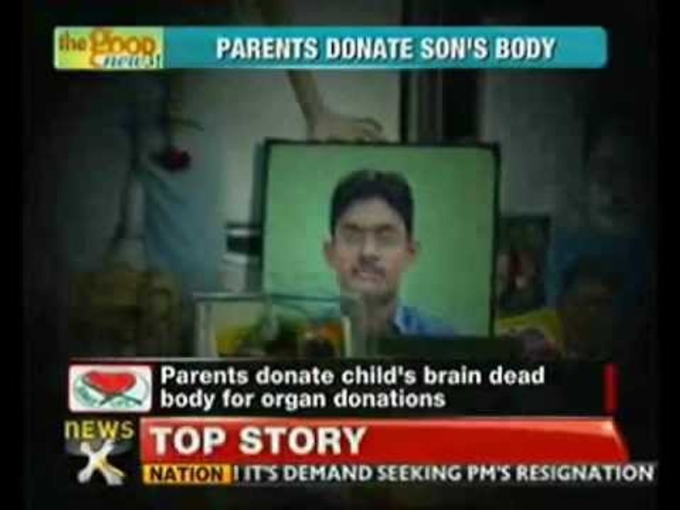 Good News- Tamil Nadu: Parents donate son's organs, inspire others - NewsX