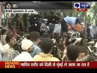 Rural Development Minister Gopinath Munde passes away after a road accident in Delhi