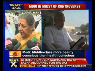 Modi faces Congress' ire over malnutrition remark - NewsX