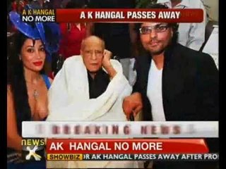 AK Hangal dies at age of 95 - NewsX