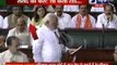 Maneka Gandhi oath taking in the 16th Lok Sabha session