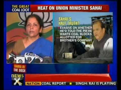 Coal scam: BJP demands Subodh Kant Sahai, PM's resignation - NewsX