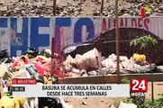 Municipalidad de El Agustino se pronuncia por acumulación de basura en sus calles
