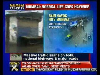 Heavy rains cause trouble in Mumbai - NewsX