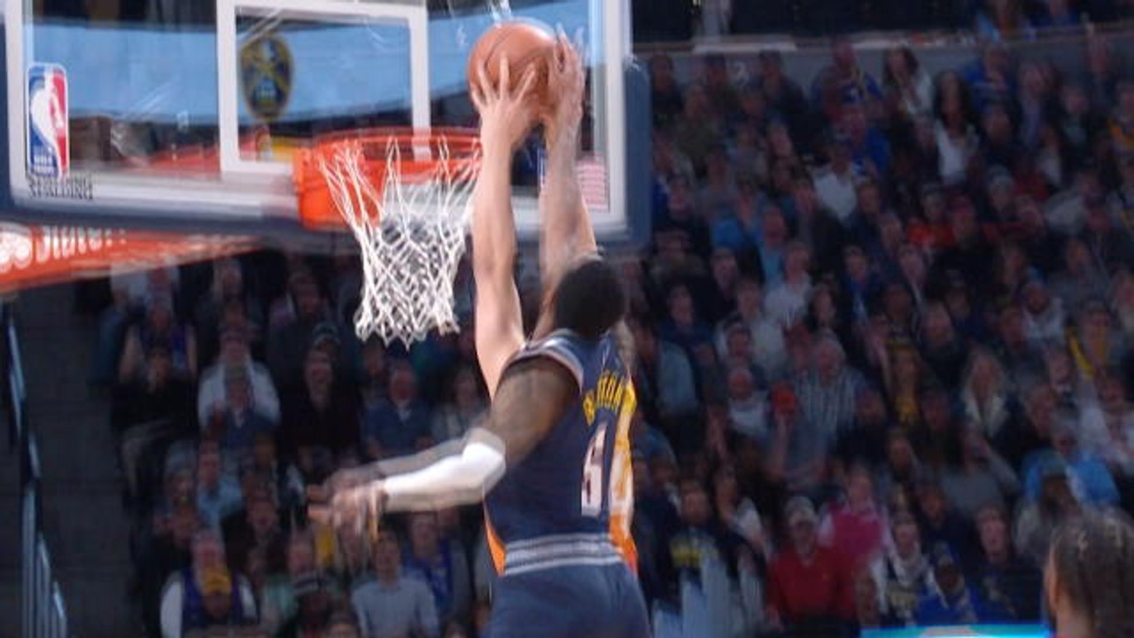 Barton keeps Allen scoreless with huge block