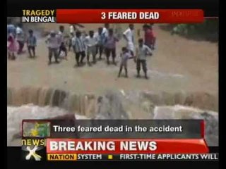 West Bengal: Passenger bus falls in river; 43 rescued, 3 feared dead - NewsX