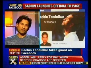 Sachin Tendulkar joins Facebook; gets 4 lakh likes - NewsX