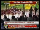 Jal satyagrah: Govt agrees to protesters' demands - NewsX