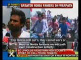 Noida extension row: Farmers threaten to obstruct construction - NewsX