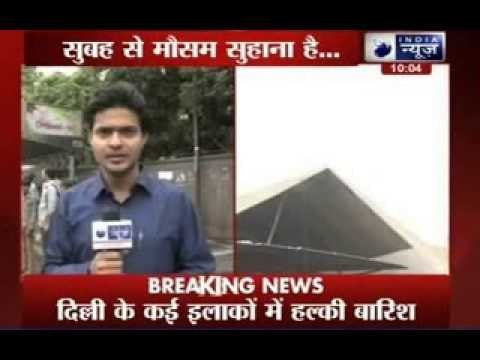 Heavy rains, hailstorms bring relief to Delhi-NCR