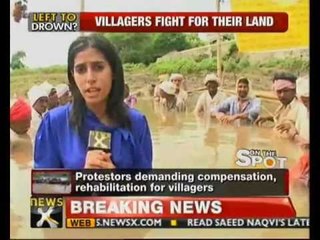 Download Video: NewsX ground report: MP villagers in neck-deep water demand justice - NewsX