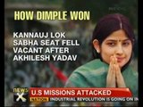 HC issues notice to Dimple Yadav on plea against her election - NewsX