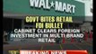 Cabinet clears FDI in retail, aviation - NewsX