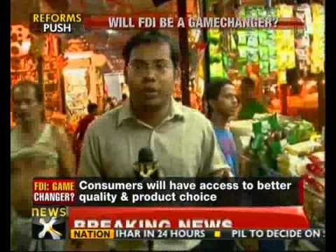 FDI in retail to benefit farmers, consumers - NewsX