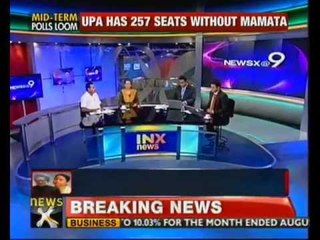 NewsX@9: Mamata turns UPA into minority govt - NewsX