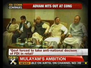 FDI is anti-national decision: L K Advani - NewsX