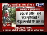 UGC asks DU to scrap 4-year UG course, VC digs his heels in
