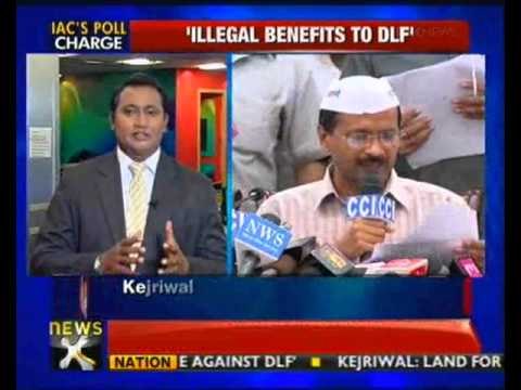Arvind Kejriwal alleges unfair advantages given to DLF NewsX