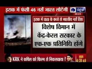 Nurses in  Iraq being released from ISIS clutch