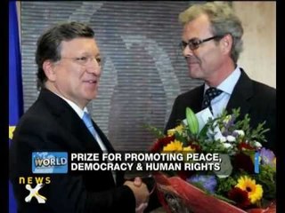 European Union wins Nobel Peace Prize 2012 - NewsX