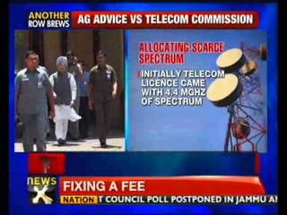 EGoM decides on one-time spectrum fee - NewsX