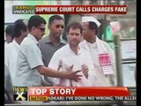 SC dismisses rape charges against Rahul Gandhi - NewsX