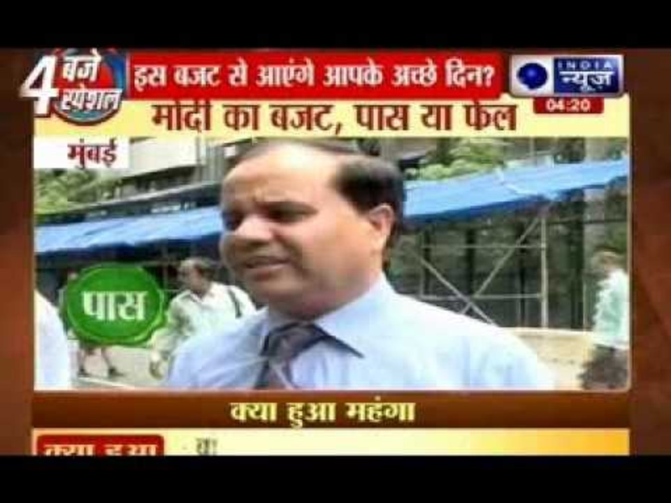 Public comments on Modi's Budget 2014