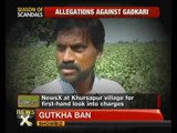 Farmers blame Gadkari for losing their land - NewsX