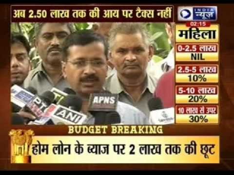 Budget 2014: Finance Minister Arun Jaitley gives tax relief, promises higher growth