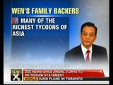 NYT exposes Wen's wealth - NewsX