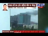 Fire brigade reaches on the spot to extinguish fire in mumbai