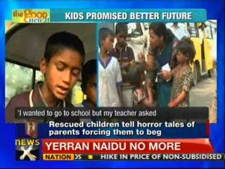 Good news: Jaipur begins drive to rescue kids from begging - NewsX