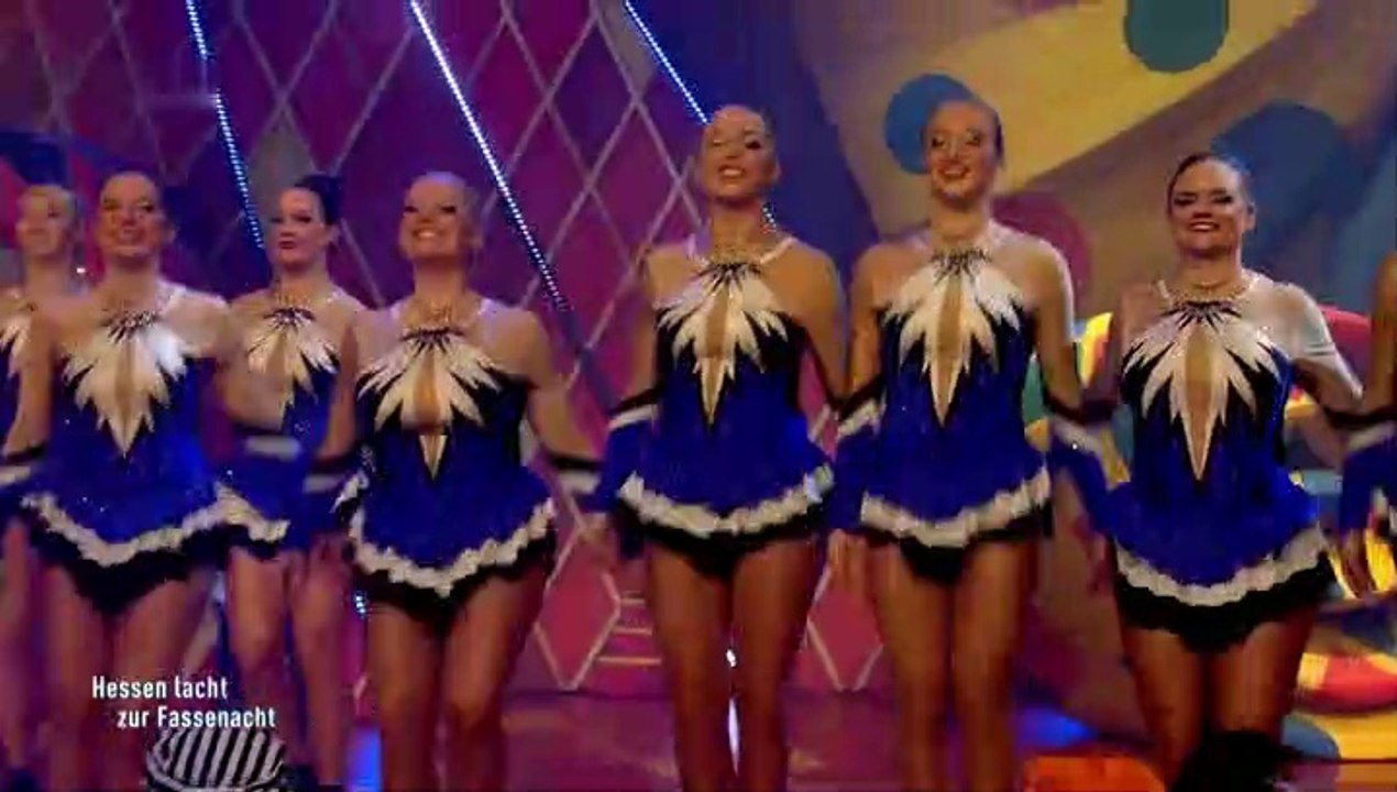 Garde Footloose der JSK Rodgau bei Hessen lacht zur Fassenacht 2019