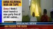 Hurt by Anna Hazare's video, says Arvind Kejriwal - News X