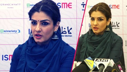 India और Pakistan के बीच चल रहे तनाव पर बोलीं Raveena Tandon | वनइंडिया हिंदी